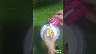 Peach amp Apricot Juse Popcila ice asmr ashortaday popsicle shorts popsicle icecream [upl. by Sirehc]