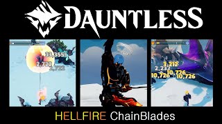 Dauntless Hellfire Chain blades [upl. by Lacie390]