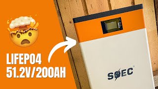 Meine SOEC LiFePo4 Batterie für die Victron Multiplus 2 3 Phasen Anlage ist da [upl. by Dolphin]