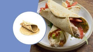 Koolhydraatarme Tortilla  Wraps met markreel  Protiplan [upl. by Lalittah]