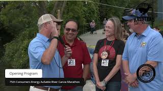 YT LIVE 2023 1 of 6 Recording of Opening Ceremonies amp Start  2023 AuSable River Canoe Marathon [upl. by Seldon316]