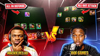 HARAM FORMATION vs ALL OUT ATTACK IN eFOOTBALL ft BOF GAMES🔥 [upl. by Laitselec]