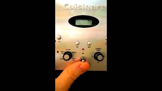 Cuisinart Brew Central DCC1200  Delay Start Programming [upl. by Mason]