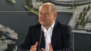 Scholz zum OlympiaBewerbungsbrief quotEin bewegender Momentquot [upl. by Strong]