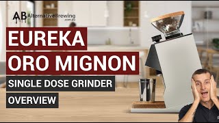 Eureka Oro Mignon Single Dose Coffee Grinder Review [upl. by Anwahs]