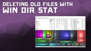 Find amp Delete Big Files with WinDirStat  PC Maintenance Tutorial [upl. by Patterman]