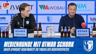 „Wir sind auf einem guten Weg“  Medienrunde mit Sportchef Otmar Schork [upl. by Thun]