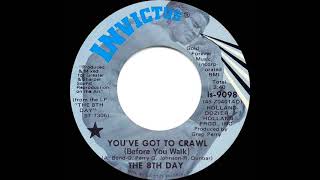 1971 HITS ARCHIVE You’ve Got To Crawl Before You Walk  The 8th Day mono 45 [upl. by Kellene]