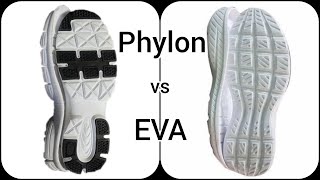 Phylon sole vs Eva sole  phylon sole shoe  phylon sole vs rubber sole [upl. by Aysahc982]