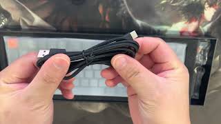 Keychron K1 V5 Ultra Slim Closeup Unboxing ASMR Optical HotSwappable [upl. by Richmound]