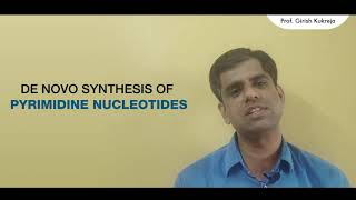 Biosynthesis of Nucleotides I Pyrimidine Nucleotides I CMP and UMP I Prof Kukreja Girish [upl. by Trust]