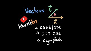 VECTORS class 11 physics  Jee mains amp advanced  Neet  Boards [upl. by Siuol]