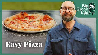 Jednoduchý recept na pizzu  Dokonalá pizza  Big Green Egg ČR [upl. by Eimilb]