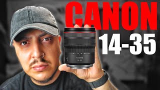 BEST Content Creator Lens EVER Canon RF 1435mm f4 [upl. by Salita]