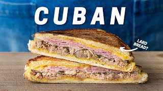 CUBAN SANDWICH AKA Cubano All The Good Tasting Stuff in 1 Sandwich [upl. by Fielding]