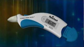 TonoPen AVIA® Applanation Tonometer from Reichert Technologies [upl. by Eilyr927]