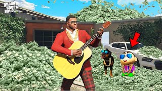 Franklin Found Housefull Of Money in GTA 5 [upl. by Rohpotsirhc]