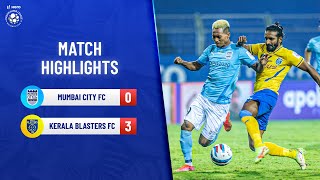 Highlights  Mumbai City FC vs Kerala Blasters FC  Match 35  Hero ISL 202122 [upl. by Moia414]