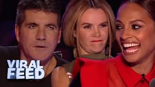 Auditions Where The Judges BUZZ Too SOON On Britains Got Talent  VIRAL FEED [upl. by Aiket]