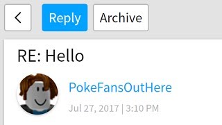 MY DELETED ROBLOX ACCOUNT MESSAGED ME [upl. by Eden]