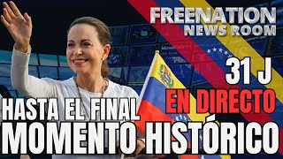 DIRECTO  HASTA EL FINAL 31J  FRAUDE ELECCIONES VENEZUELA  MARIA CORINA MACHADO venezuela Edmundo [upl. by Clementina]