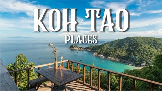 Top 10 Best Places To Visit in Koh Tao Thailand 2023  Travel Video 4K [upl. by Faulkner]