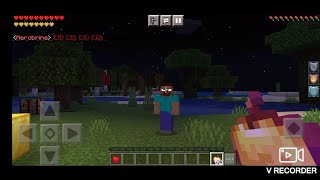 Herobrine Addon Download  Minecraft PE [upl. by Ravel]