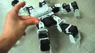 Bioloid Comprehensive Kit Hexapod Spider [upl. by Fitzhugh]