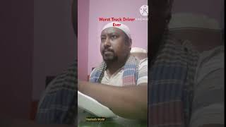 Worst Truck Dtiver Ever funny zayedkhan funny [upl. by Yzeerb772]