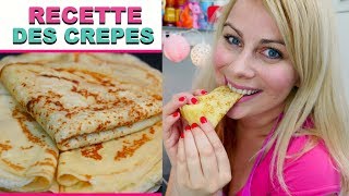 CRÊPES SUPER RECETTE INRATABLE facile et rapide ♡ VIRGINIE FAIT SA CUISINE 93 [upl. by Azyl631]