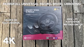 Numskull Racing Wheel Unboxing Sim Racing Under 100 [upl. by Swann]