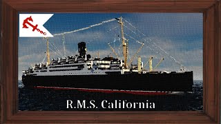 Minecraft RMS California 1923 Anchor Line  Reliable passenger ship for the North Atlantic [upl. by Petulia649]