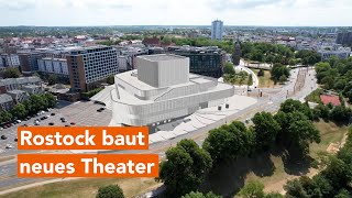 Neues Volkstheater für Rostock  mit Innenminister Christian Pegel [upl. by Ittam]