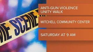 AntiGun Violence Unity Walk Announcement [upl. by Wager]