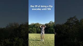 Day 29 of flipping everyday until 10k subs subscribe flip viralvideo shorts viral [upl. by Ydarg932]