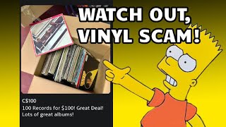 New Vinyl Collectors  Watch Out For This Facebook Marketplace Scam [upl. by Dionne]