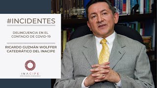 IncidentesINACIPE  Ricardo Guzmán Wolffer nos habla sobre delincuencia en el contagio de Covid19 [upl. by Ajnek88]