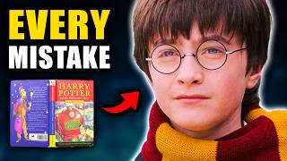 EVERY Mistake in Harry Potter amp the Philosophers Stone All ERRORS  Plot Holes [upl. by Initsed]