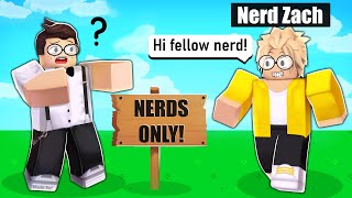 I Found A NERDS ONLY Clan So I Went Undercover Roblox Bedwars [upl. by Syd302]