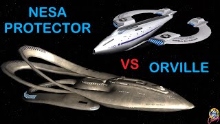 Viewer Request  The Orville VS NSEA Protector  Both Ways  Star Trek Starship Battles [upl. by Ube576]