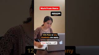 Amazon Is Hiring Work From Home🥳  Work from home  Online job  Apply Now [upl. by Yrollam]