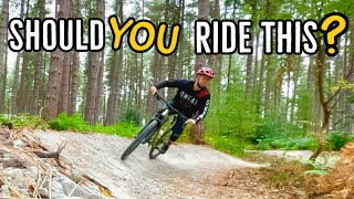 Riding the New Blue Trail at Sherwood pines on my Voodoo Bizango Pro [upl. by Alie834]