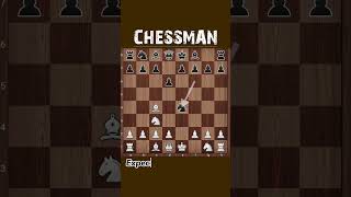 Alekhines Defense trick  Checkmate in 8moves chess chessshorts chessopenings chessopeningtrap [upl. by Libbey]