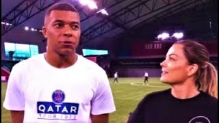 Laure Boulleau marque un but face à Donnarumma et Kylian Mbappé se moque delle 14072022 [upl. by Jackqueline569]