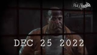 Visiting Calendar Man Christmas 2022 Batman Arkham City Return to Arkham [upl. by Stinky]