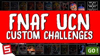 EZ Challenge Point  FNAF Ultimate Custom Night  FNAF UCN Custom Challenges Part 1 [upl. by Chil]