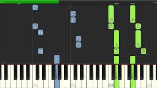 Warren Zevon  Werewolves Of London  Piano Backing Track Tutorials  Karaoke [upl. by Atekihs]