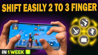 How To Play 3 Finger Claw In Free Fire 🔥 Shift From 2 To 3 Finger Easily  Become God In 3 Finger☠️ [upl. by Legin946]