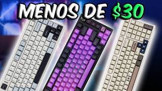 MENOS DE 30 El Mejor Teclado Mecanico BARATO [upl. by Krauss]