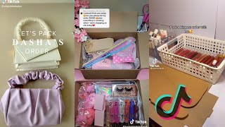 ASMR Packing Orders Tik tok Compilation [upl. by Seravaj569]